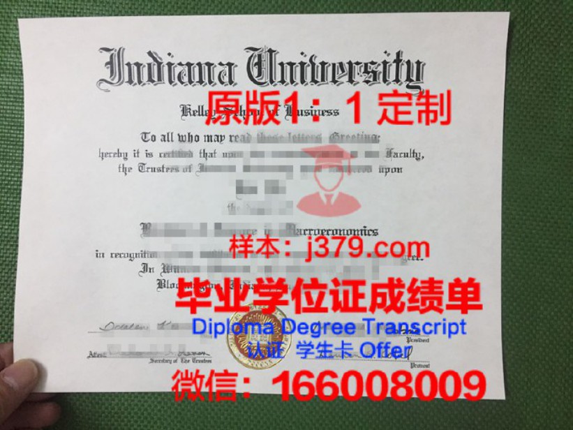 宾夕法尼亚印第安纳大学毕业证图片Indiana University of Pennsylvania Diploma