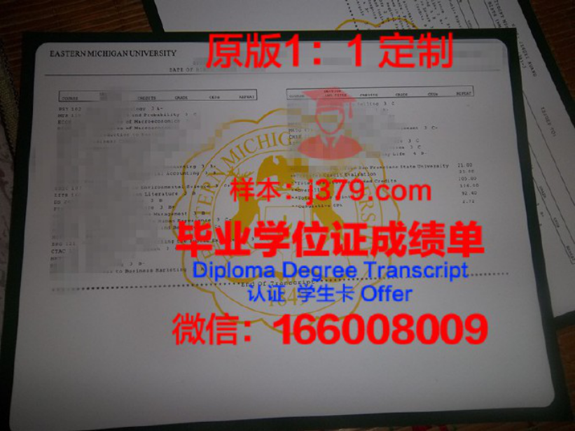 北密歇根大学毕业证图片Northern Michigan University Diploma