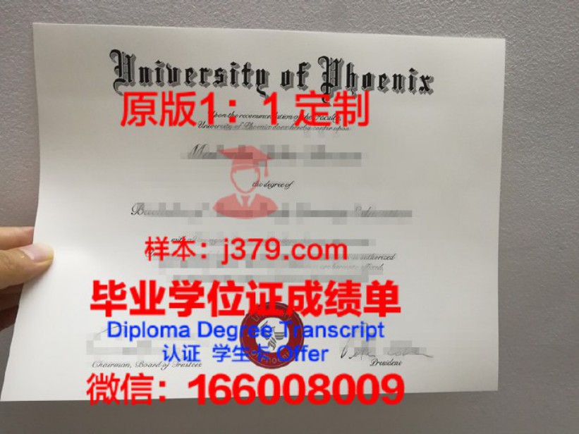 菲尼克斯凤凰城大学霍霍卡姆校园毕业证图片University of Phoenix-Phoenix Hohokam Campus Diploma